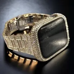 gアップルウォッチキラキラケースカバーApple Watchバンドステンレス