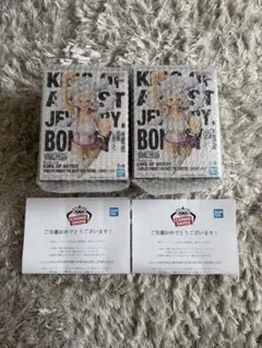 ワンピース KINGOFARTIST二次元彩色ニカボニー世界50体限定2個セット