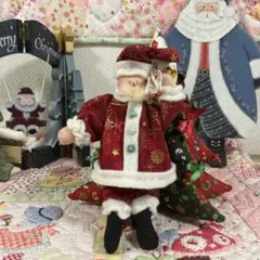 サンタクロースドール❣️プレゼント袋持ったサンタさん❣️Xmas♪☆♪⭐️