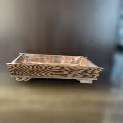 焼杉　水盤　生花用のサムネイル