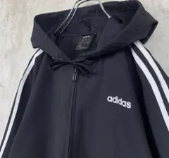 adidas 　フルジップ　ナイロンジャケット