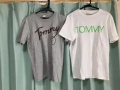 TOMMY TシャツMサイズ　セット（グレー・ホワイト）