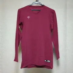 DESCENTE　野球　アンダーウェア　えんじ色