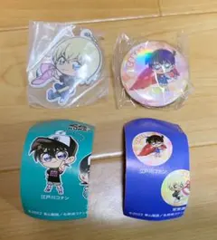 くら寿司 ビッくらポン 名探偵コナン 安室透 ラバーストラップ コナン 缶バッジ