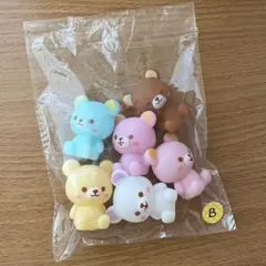 くま　ソフビ　フィギュア　ぷかぷか　マスコット　人形　アニマル