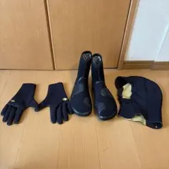 surf grip サーフグリップ サーフブーツ、グローブ、フードセット L