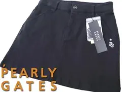 新品● パーリーゲイツ ●パワフルコットンストレッチ スカート　濃紺/L