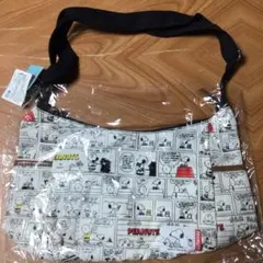 スヌーピー コミックショルダーバック（白）