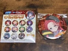 ブルーアーカイブ セガラッキーくじ 花岡ユズ 缶バッジ