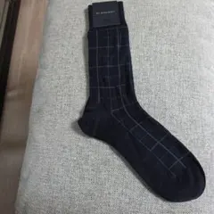 値下げ！BURBERRY チェック柄ソックス 日本製