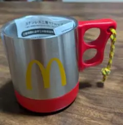 マクドナルド CHUMS ステンレス二層マグカップ 赤
