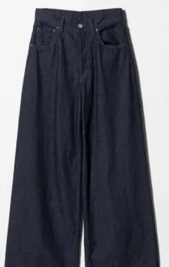 Suzu Hirose×Clane TUCK WIDE DENIMPANTS 0 - メルカリ