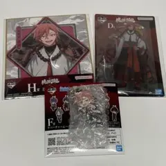 桃源暗鬼　一番くじ　花魁坂京夜　アクリルスタンド　ミニ色紙　ラバーストラップ