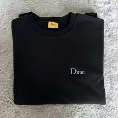 Dime クルーネック スウェット ブラック Lサイズのサムネイル