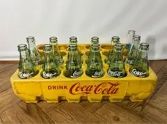T-SHIRT STOREコカコーラ1Ｌ瓶　4個　ビールケース　瓶ケース コーラ 瓶 ケース Coka Cola コカ・コーラ 空き瓶 24本 ケース