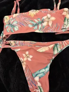 ROXY フローラルプリント セパレート水着 M
