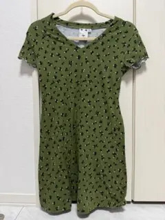 x-girl 花柄ワンピース