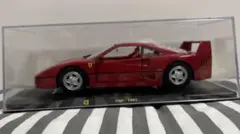 FERRARI F40 ミニカー 1/43 赤
