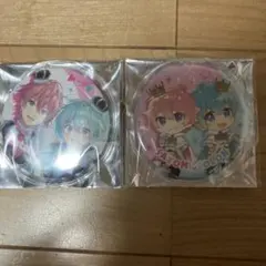 すとぷり ころんくん＆さとみくん 缶バッチ