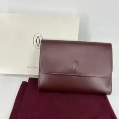 極美品】アカーテ クラッチバッグ セカンドバッグ レザー シボ革 