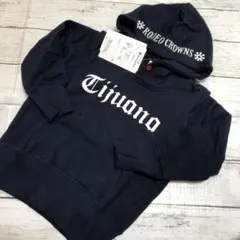 ロデオクラウンズ チャンピオン キッズ パーカー ネイビー