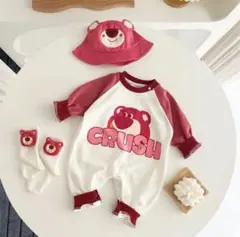 新品未使用✴︎ディズニーキャラクターロンパース ベビー服 90 1歳