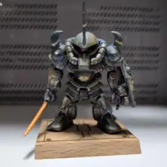 メカトロウィーゴ改造、ジオン軍MS-06ザク重装備J型、塗装汚し仕上げ品