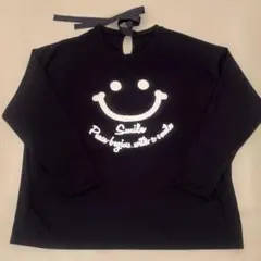 長袖トップス　ブラック Mサイズ