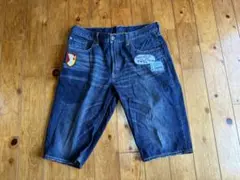 Levi's 502 ショートパンツ W36 L14 ダークブルー