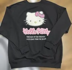 サンリオ　ハローキティ　トレーナー、スウェット　サガラ刺繍