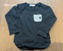 POLO Baby 黒 長袖Tシャツ 80のサムネイル