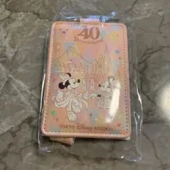 【新品未使用】東京ディズニーリゾート 40周年パスケース　JALオリジナル