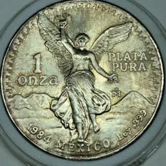 1991年 メキシコ リベルタ銀貨 1オンス - メルカリ