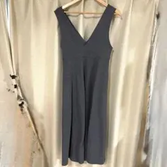 UNIQLO ノースリーブワンピース S グレー