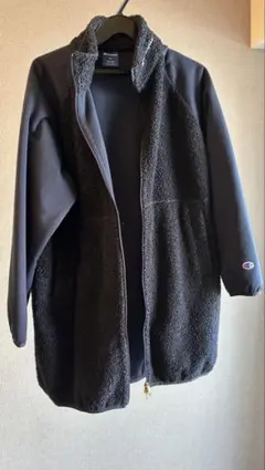 Champion ネイビー フリースジャケット