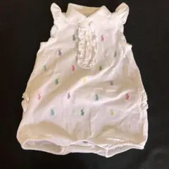 Ralph Lauren フリル付きロンパース 6M/70