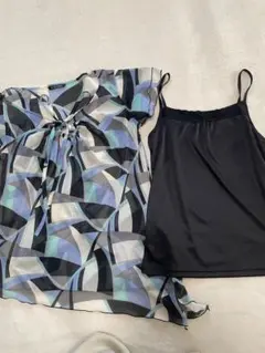 レディース　春夏　チュニック　キャミソール　美品　2枚セットのサムネイル