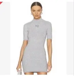 ALEXANDER WANG ミニワンピース　シルバー　☆極美品☆