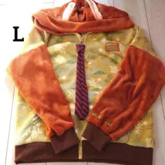 ディズニー　ズートピア　ボアジップパーカー　Lサイズ