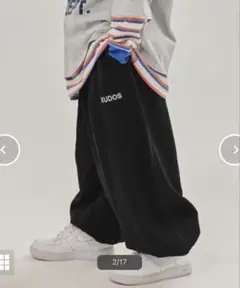 BREEZE ブリーズ　スーパーワイドパンツ 10分丈