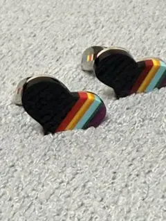 Paul Smith ポールスミス カフリンクス ハート マルチストライプのサムネイル