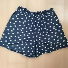 ユニクロ 花柄 キュロット 130