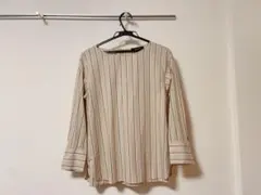 untitled ベージュストライプカットソーのサムネイル