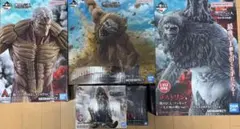進撃の巨人 一番くじ A賞 鎧の巨人 B賞 顎の巨人 C賞 D賞 ラストワン賞