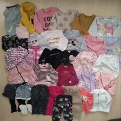 女の子 100cm 約33点と帽子 冬服