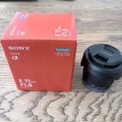 SONY 広角単焦点レンズ APS-C E 11mm F1.8のサムネイル