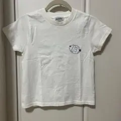 kemio 半袖 リボン Tシャツ ホワイト ピチT