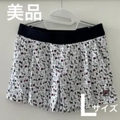 FILA テニス ◆パターンプリント ハーフパンツ
