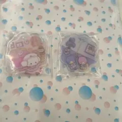 산리오 きゃらシャカチャーム キキ＆ララ、こぎみゅん
