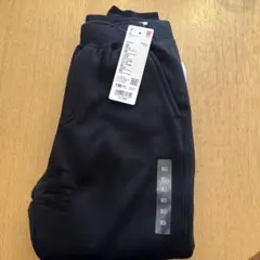 ユニクロ　キッズボアスエットパンツ　ブラック130㎝